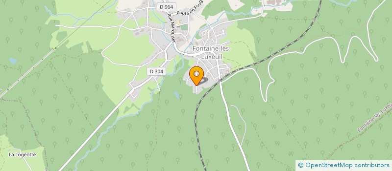 localisation de l'entreprise MANON  FONTAINE-LES-LUXEUIL