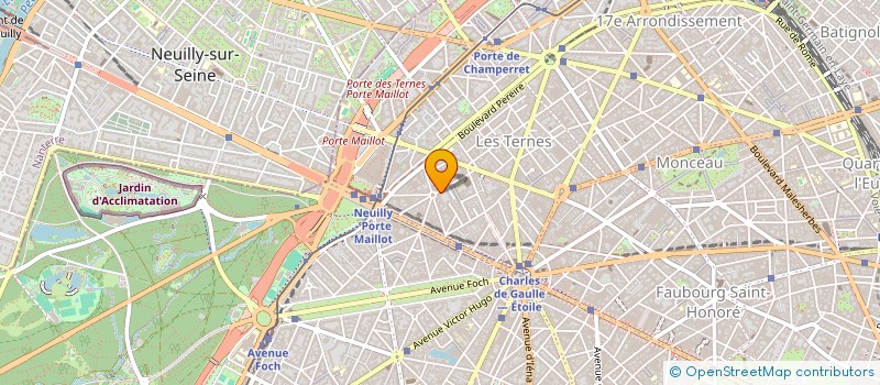localisation de l'entreprise MANON à CLICHY