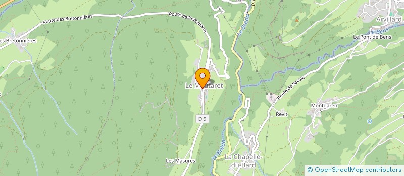 localisation de l'entreprise MANON DANS SON MONDE  ALLEVARD