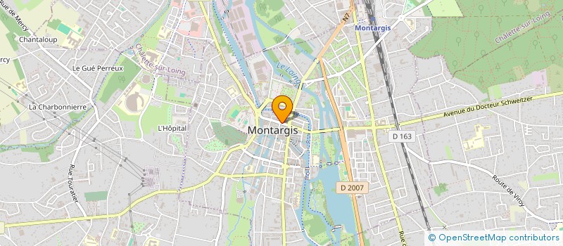 localisation de l'entreprise MANON DES SOURCES à MONTARGIS