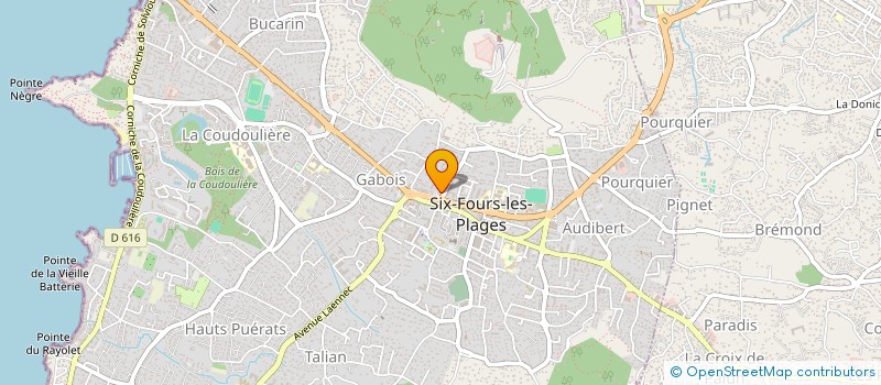 localisation de l'entreprise MANON DES SOURCES à SIX-FOURS-LES-PLAGES