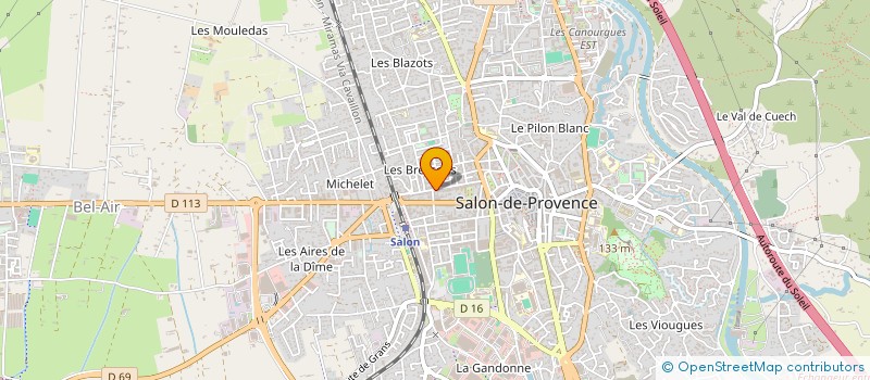 localisation de l'entreprise MANON G  SALON-DE-PROVENCE