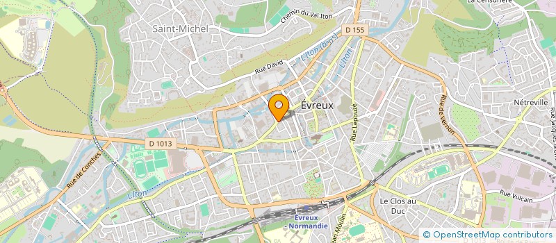 localisation de l'entreprise MANON INSTITUT à EVREUX
