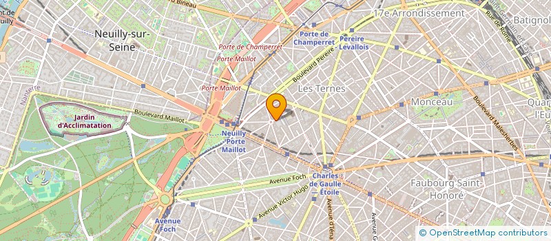localisation de l'entreprise MANON LAIME à CLICHY