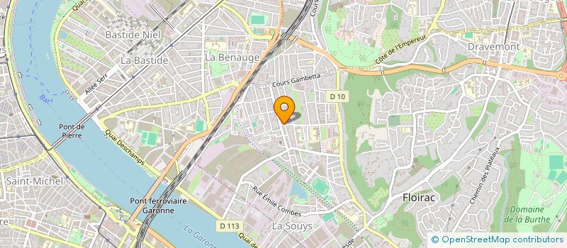 localisation de l'entreprise MANON SCI  FLOIRAC