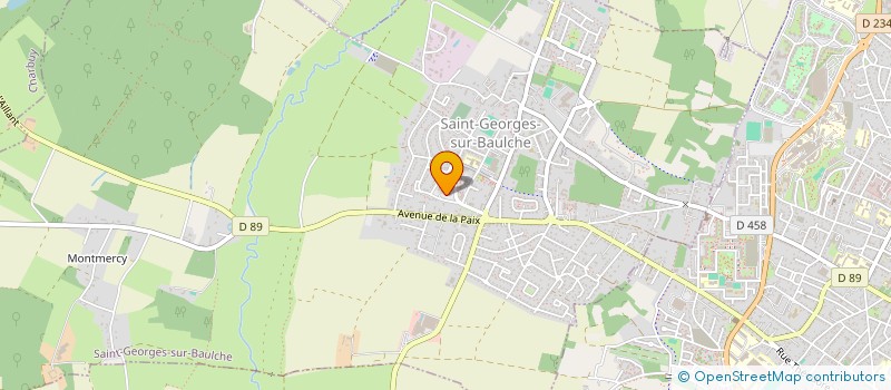 localisation de l'entreprise MANON SERVICES à AUXERRE