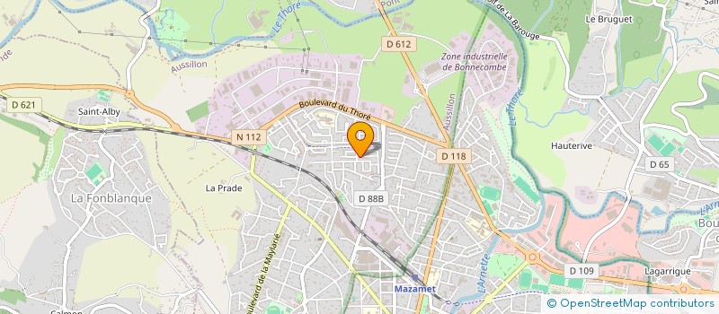 localisation de l'entreprise MANON SIE  AUSSILLON