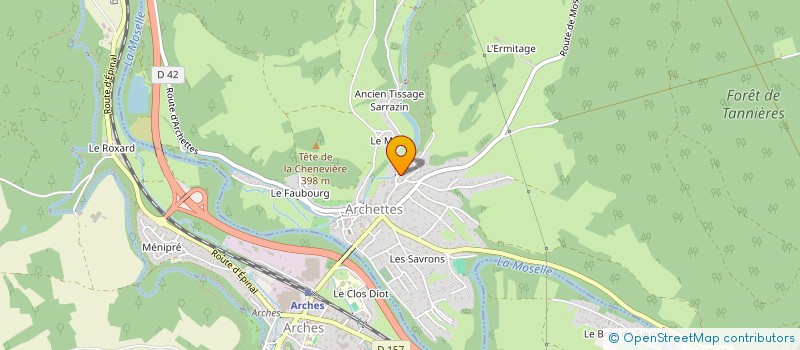 localisation de l'entreprise MANON4348  ARCHETTES