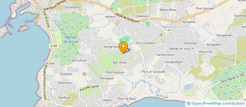 localisation de l'entreprise MANONA DE LA JOIE  PENMARCH