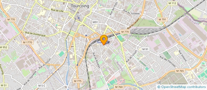 localisation de l'entreprise MANONEVA  TOURCOING