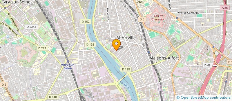 localisation de l'entreprise MANONLASEYNE à ALFORTVILLE