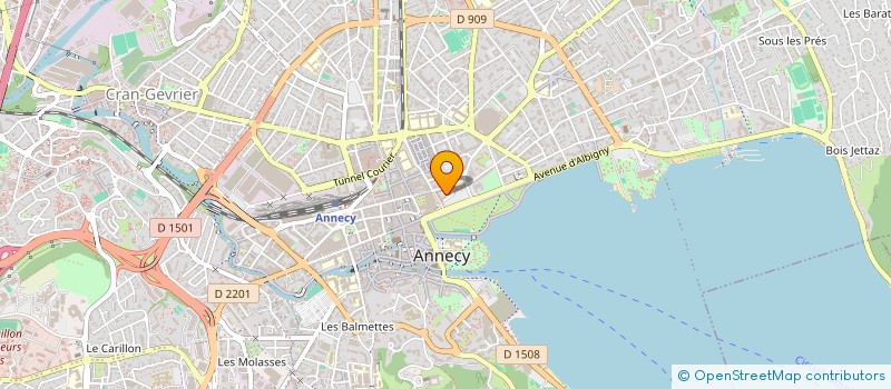 localisation de l'entreprise MANONMANY  ANNECY