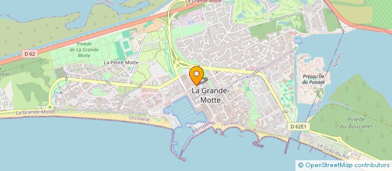 localisation de l'entreprise MANONPOLY  LA GRANDE-MOTTE