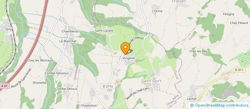 localisation de l'entreprise MANORGA  SAINT-OURS