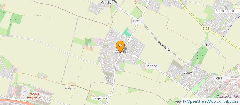 localisation de l'entreprise MANORKE  DOUVRES-LA-DELIVRANDE