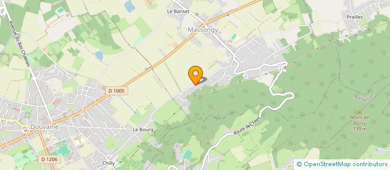 localisation de l'entreprise MANORRE  MASSONGY