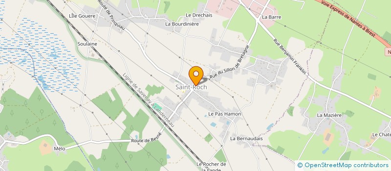 localisation de l'entreprise MANORY COUVERTURE  PONTCHATEAU