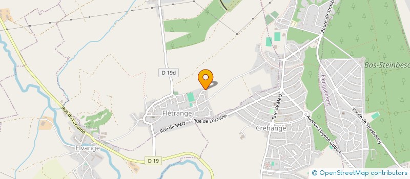 localisation de l'entreprise MANOSAM  FLETRANGE