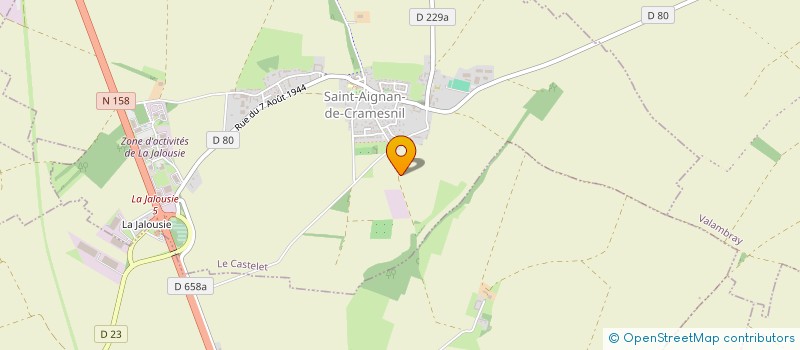 localisation de l'entreprise MANOSE  LE CASTELET