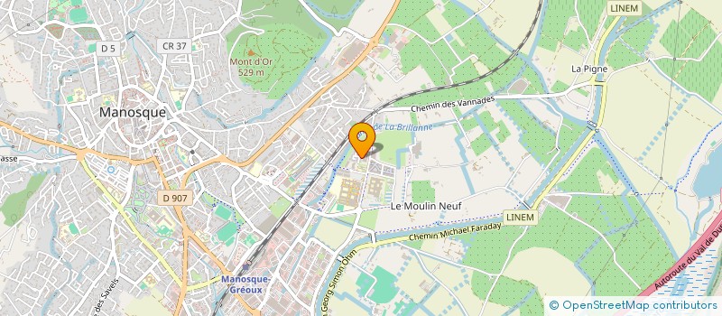 localisation de l'entreprise MANOSQ'VET  MANOSQUE