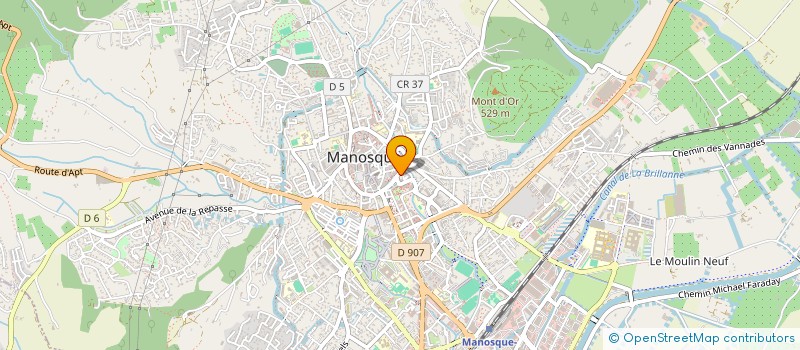 localisation de l'entreprise MANOSQUE IMMOBILIER à MANOSQUE