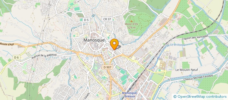 localisation de l'entreprise MANOSQUE MODELISME à MANOSQUE