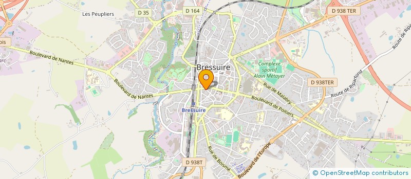 localisation de l'entreprise MANOTIME GROUPE  BRESSUIRE