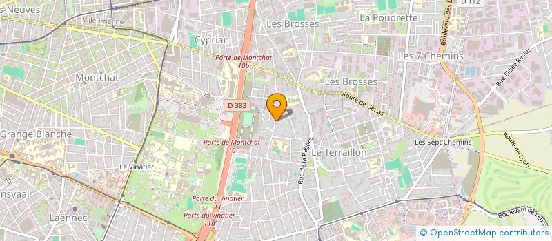 localisation de l'entreprise MANOTOK  BRON