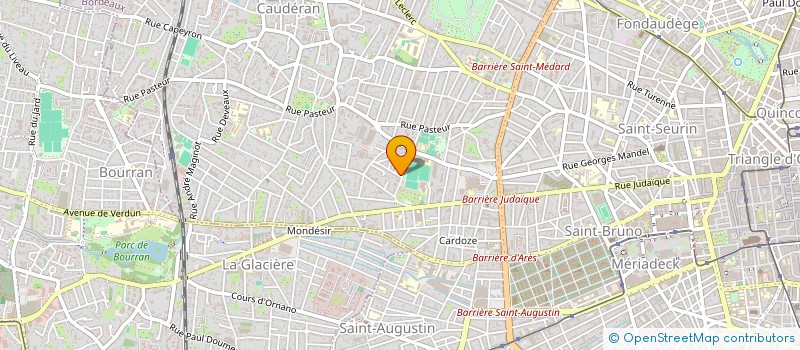 localisation de l'entreprise MANOU à BORDEAUX
