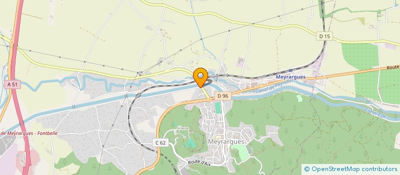 localisation de l'entreprise MANOU  MEYRARGUES