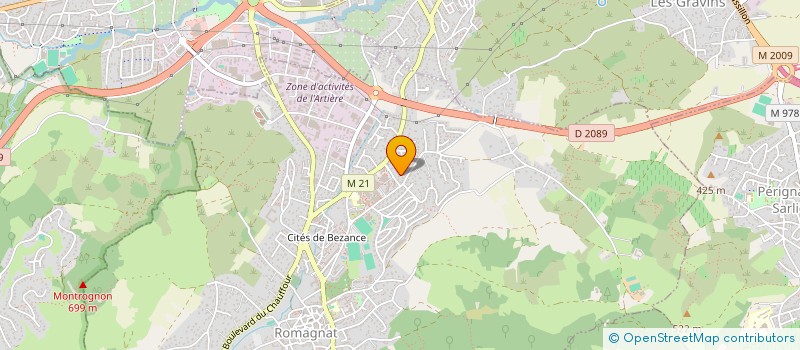 localisation de l'entreprise MANOU DES ARAVIS  ROMAGNAT