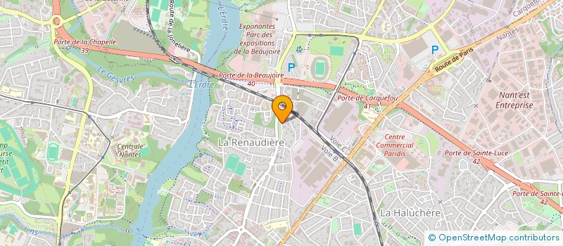 localisation de l'entreprise MANOU PARTAGES à NANTES