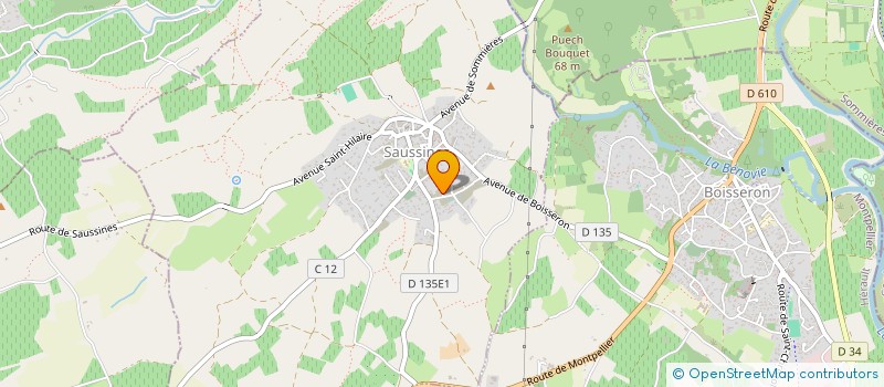 localisation de l'entreprise MANOUCA  SAUSSINES