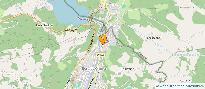 localisation de l'entreprise MANOUCHKA  BORT-LES-ORGUES