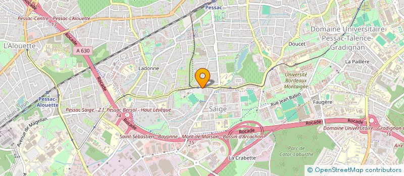 localisation de l'entreprise MANOUKIAN  PESSAC