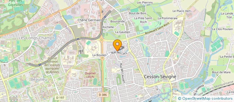 localisation de l'entreprise MANOUNA  CESSON-SEVIGNE