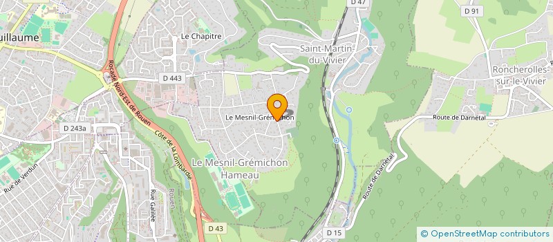 localisation de l'entreprise MANOURY  SAINT-MARTIN-DU-VIVIER