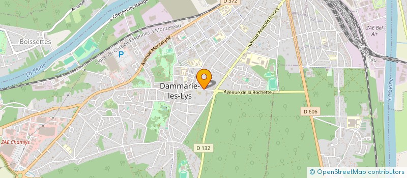 localisation de l'entreprise MANOUSHAG à DAMMARIE-LES-LYS