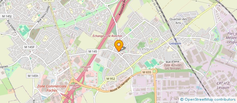localisation de l'entreprise MANOUVRIEZ ET FILS à LESQUIN