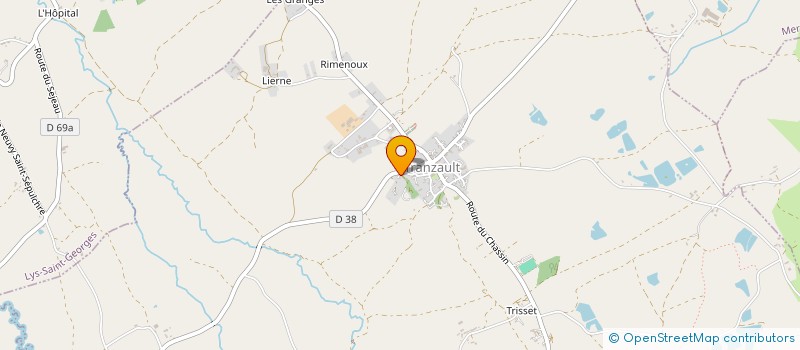 localisation de l'entreprise MANOUX C & L à TRANZAULT