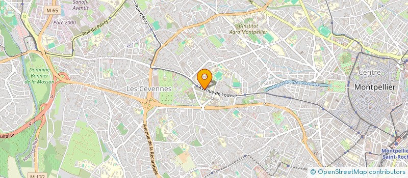 localisation de l'entreprise MANOUYA à MONTPELLIER
