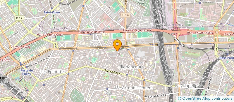 localisation de l'entreprise MANOUZ  PARIS