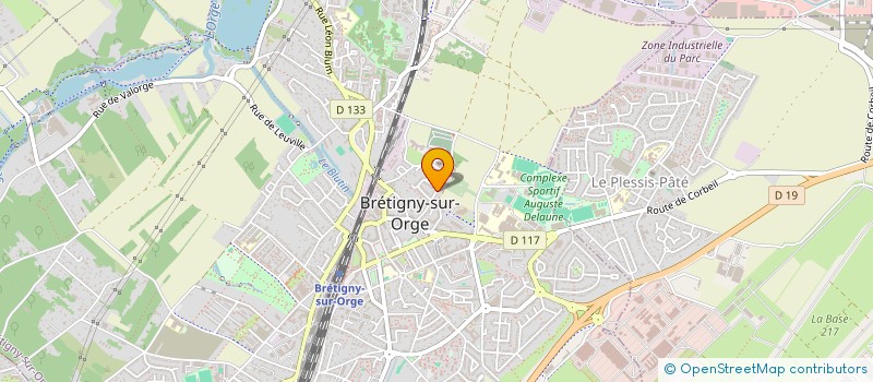 localisation de l'entreprise MANOVA à BRETIGNY-SUR-ORGE