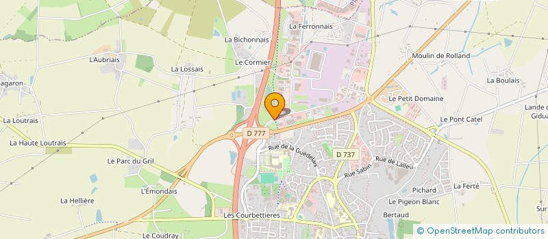 localisation de l'entreprise MANOYA KREATION à BAIN-DE-BRETAGNE