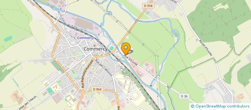 localisation de l'entreprise MANOZ à COMMERCY