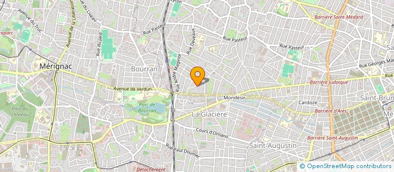 localisation de l'entreprise MANPACK  BORDEAUX