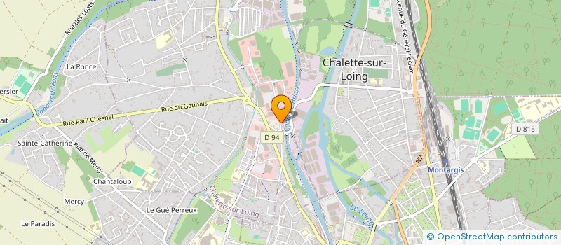 localisation de l'entreprise MANPHI à CHALETTE-SUR-LOING