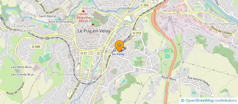 localisation de l'entreprise MANPOWER CES  POLIGNAC