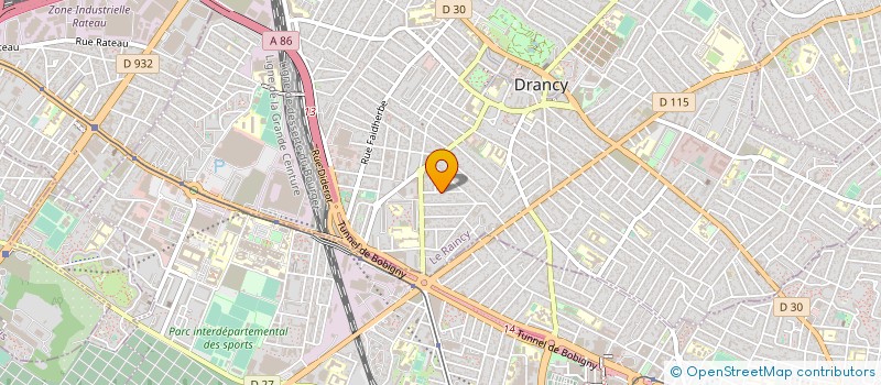 localisation de l'entreprise MANR à DRANCY