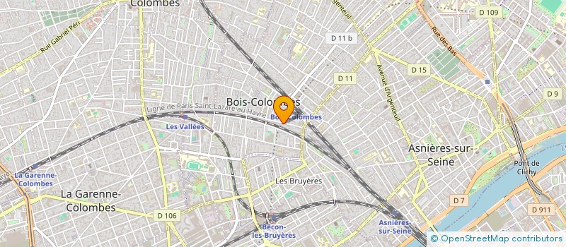 localisation de l'entreprise MANRAY à BOIS-COLOMBES